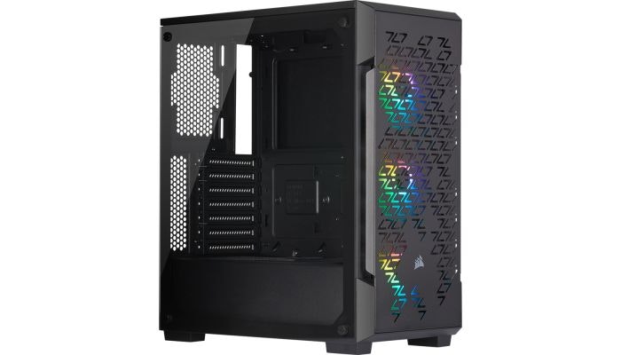 ICUE 220T Tempered Glass SP120X3 RGB