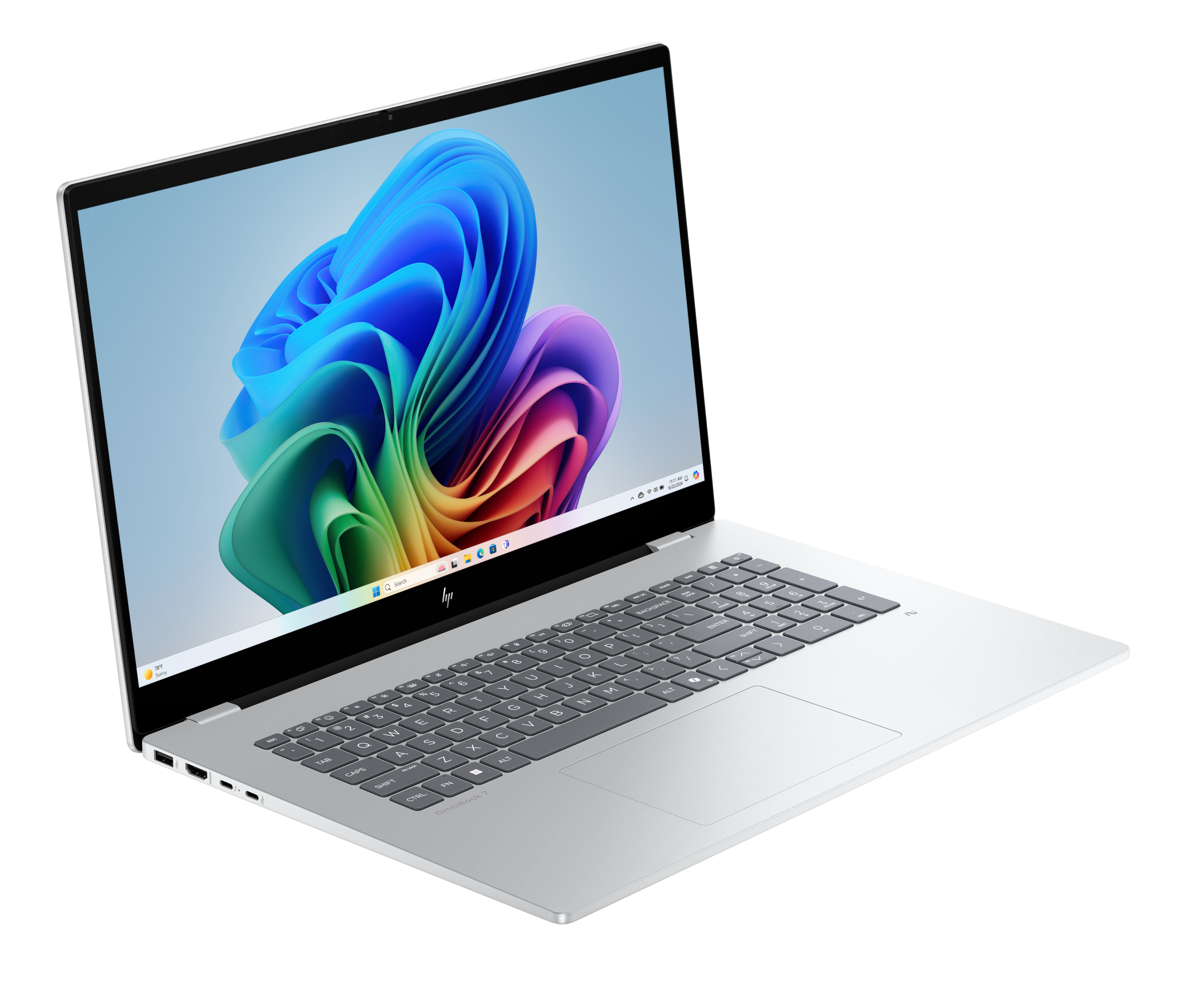 מחשב נייד HP OmniBook 7 AI 17-dc0000nj Ultra 5 226V | 16GB | 512GB | C9GM7EA