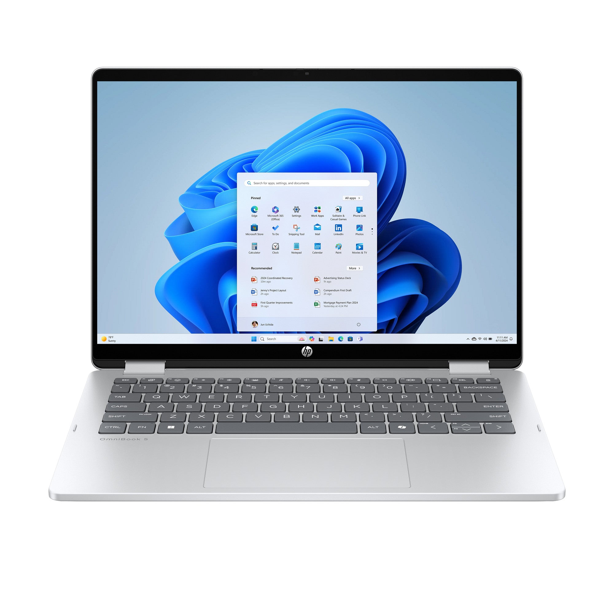 מחשב נייד HP OmniBook 5 Flip x360 Core 7 150U | 16GB | 1TB | CP2B3EA