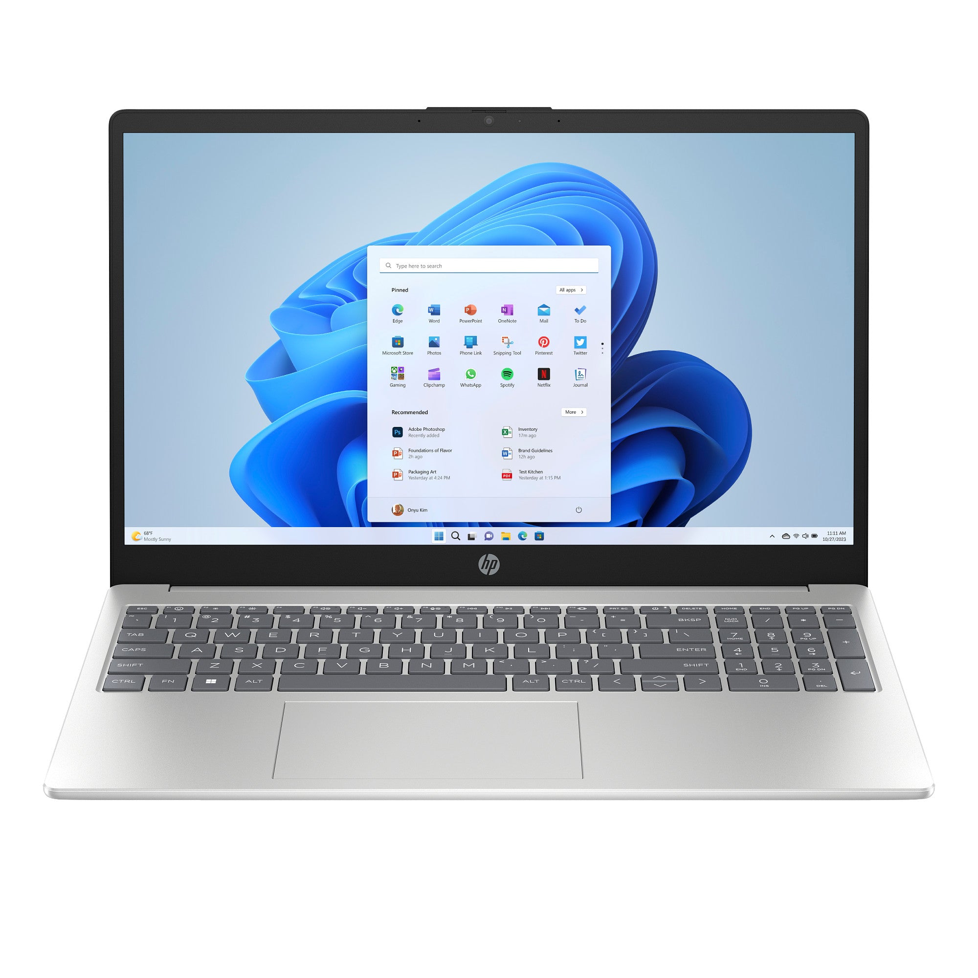 מחשב נייד HP Laptop 15-fd1048nj Core 5 120U | 16GB | 512GB | D79XNEA