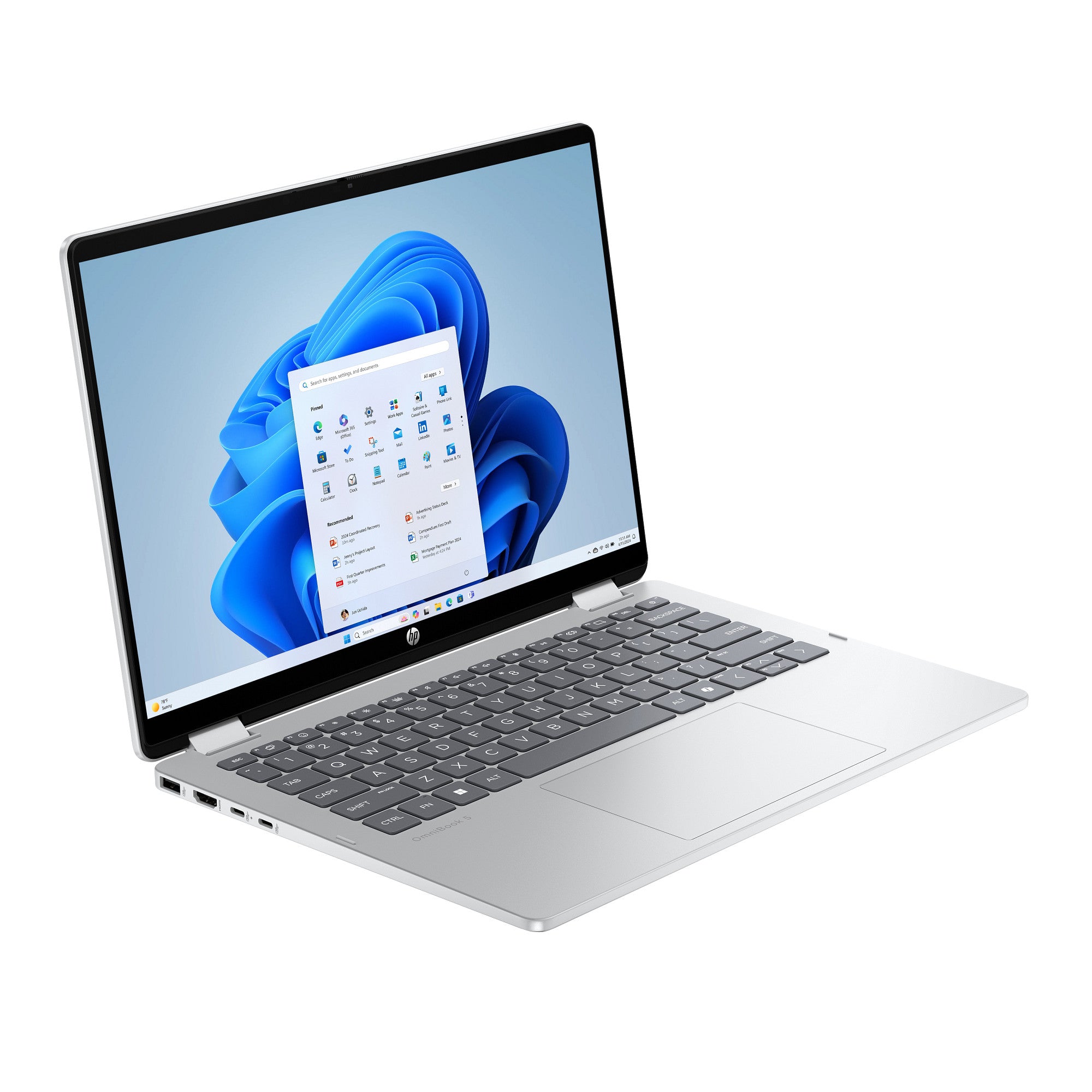 מחשב נייד HP OmniBook 5 Flip x360 Core 7 150U | 16GB | 1TB | CP2B3EA