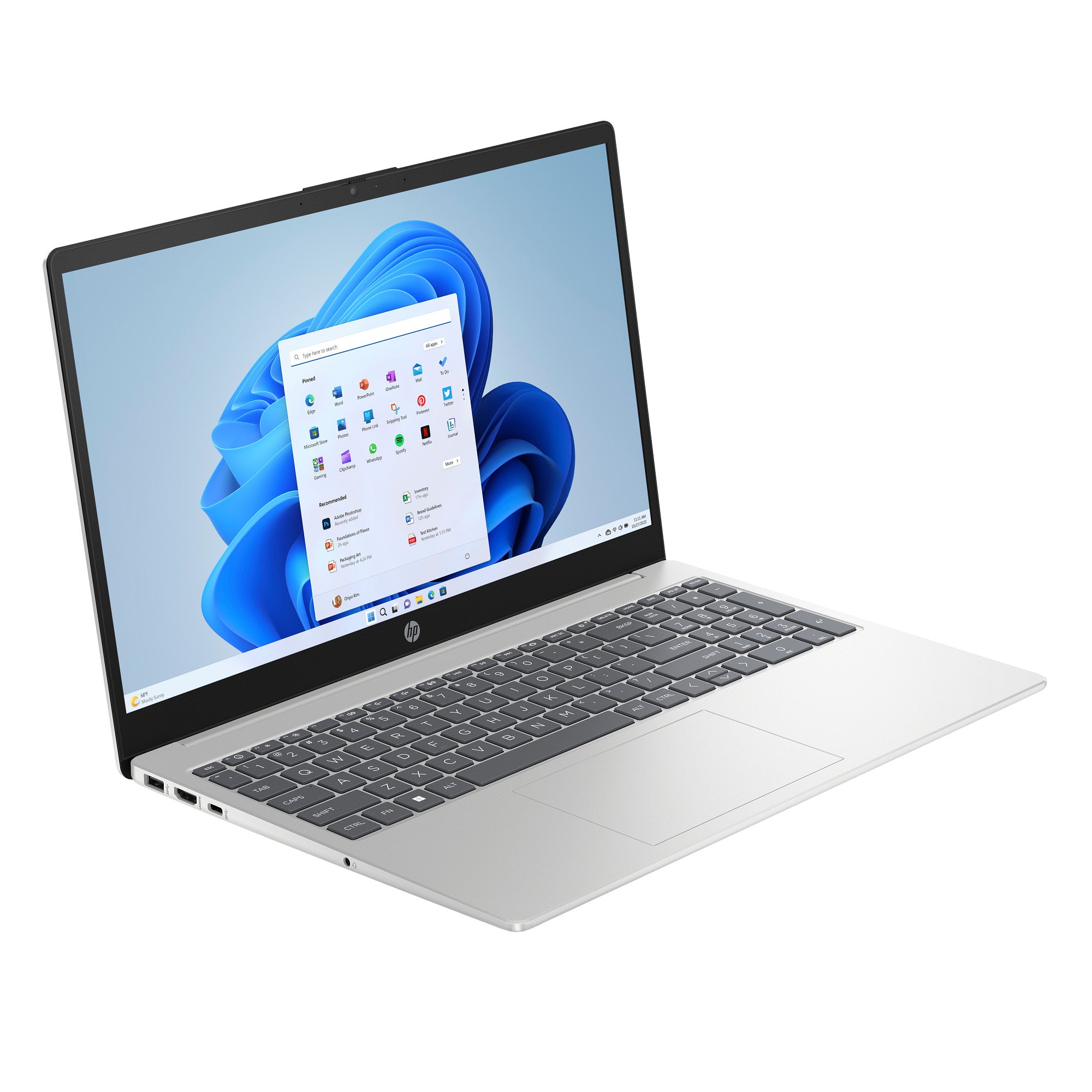 מחשב נייד HP Laptop 15-fd1048nj Core 5 120U | 16GB | 512GB | D79XNEA